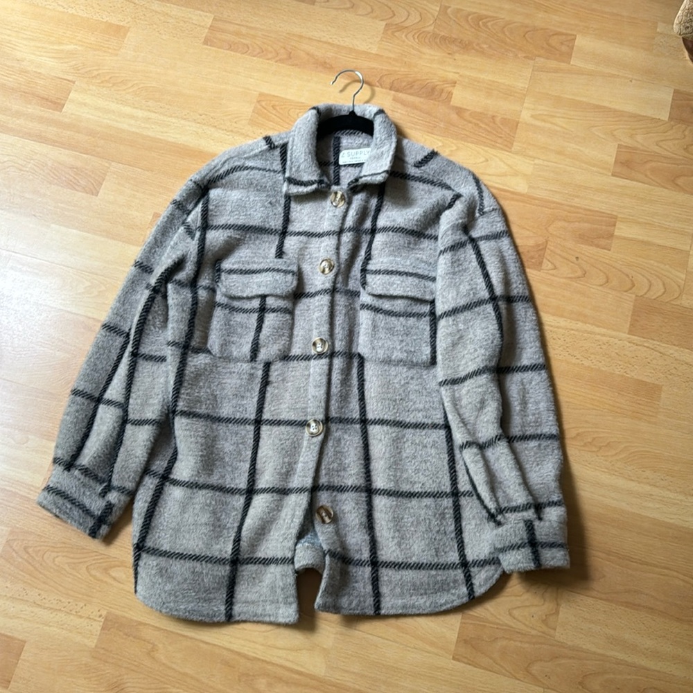 Z supply teddy coat